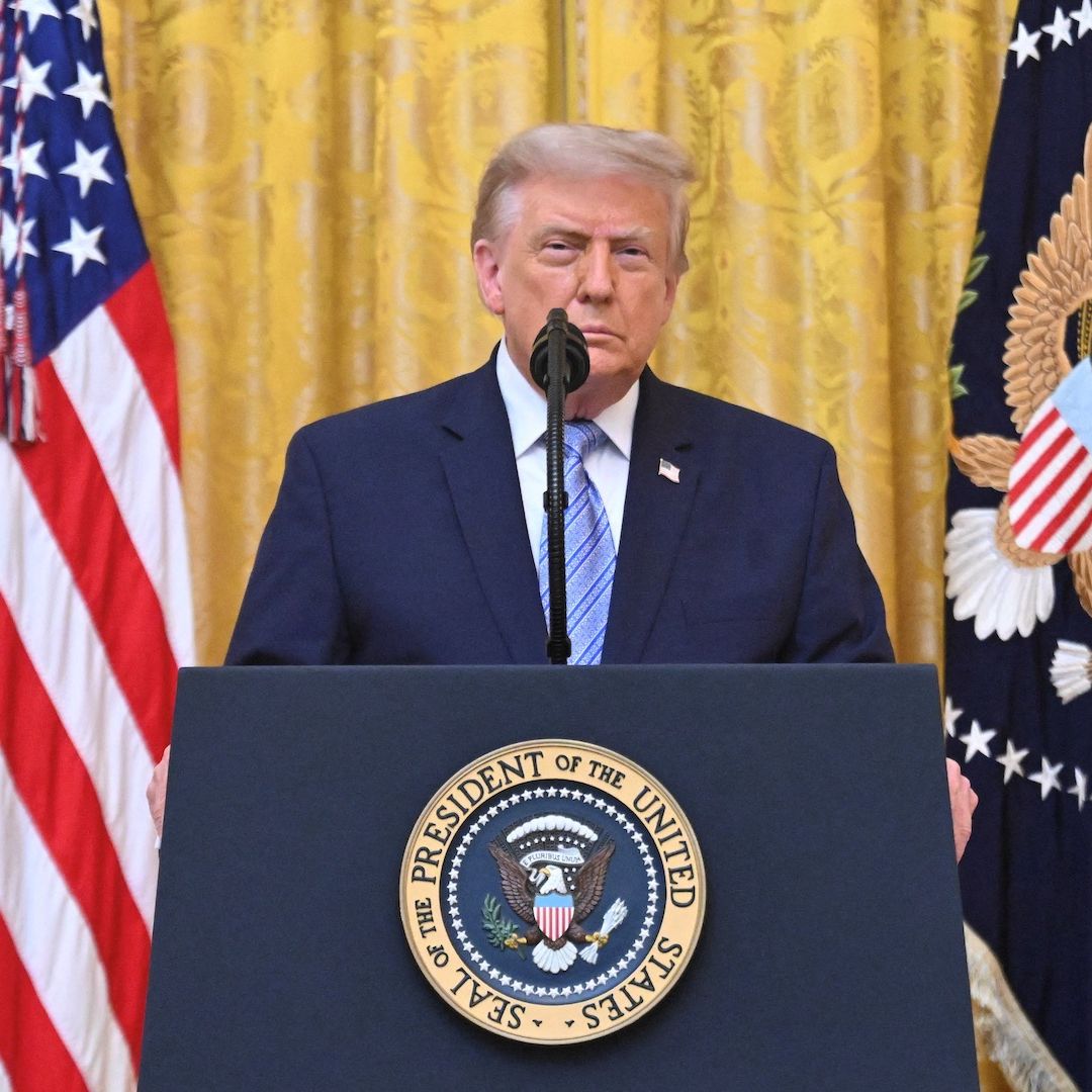 Donald Trump da discurso a la nación