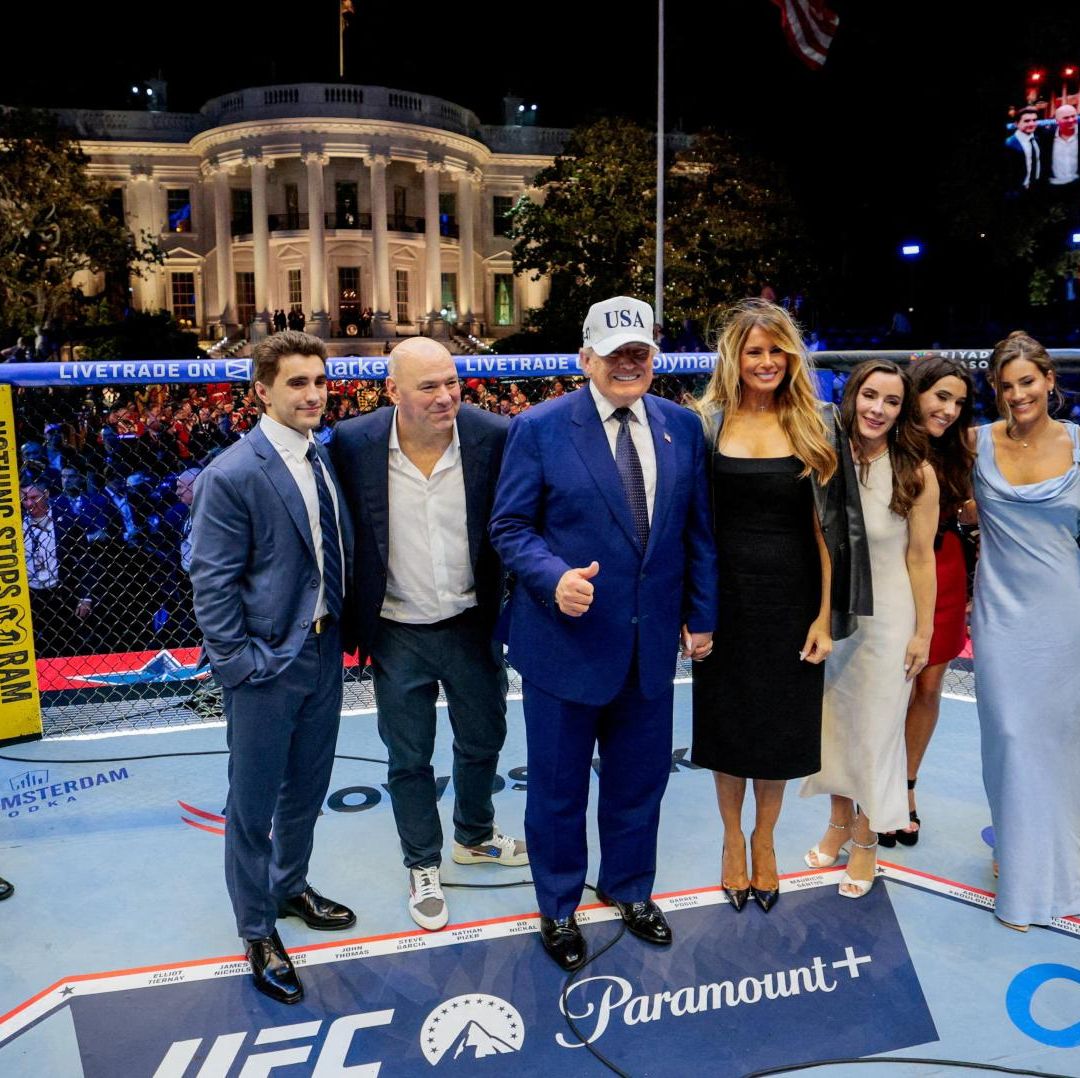 Donald Trump en show de la UFC