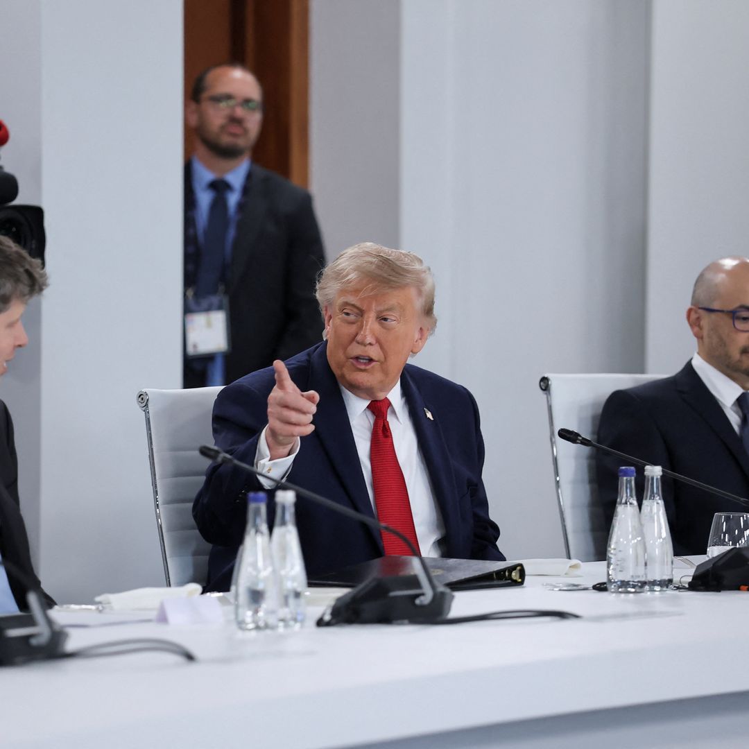 Donald Trump en la cumbre del G7 el 17 de junio 2026