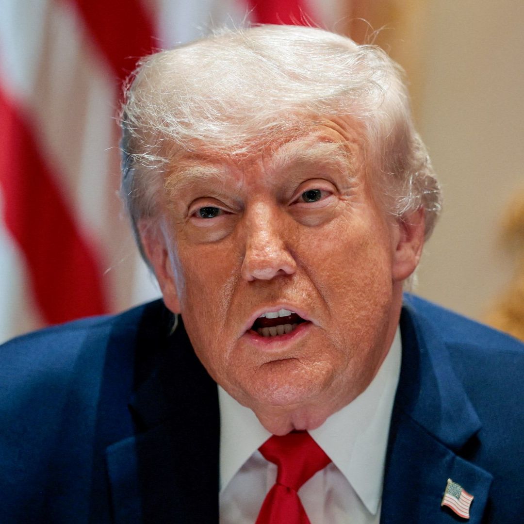 Donald Trump durante reunión de gabinete en la Casa Blanca el 27 de mayo de 2026