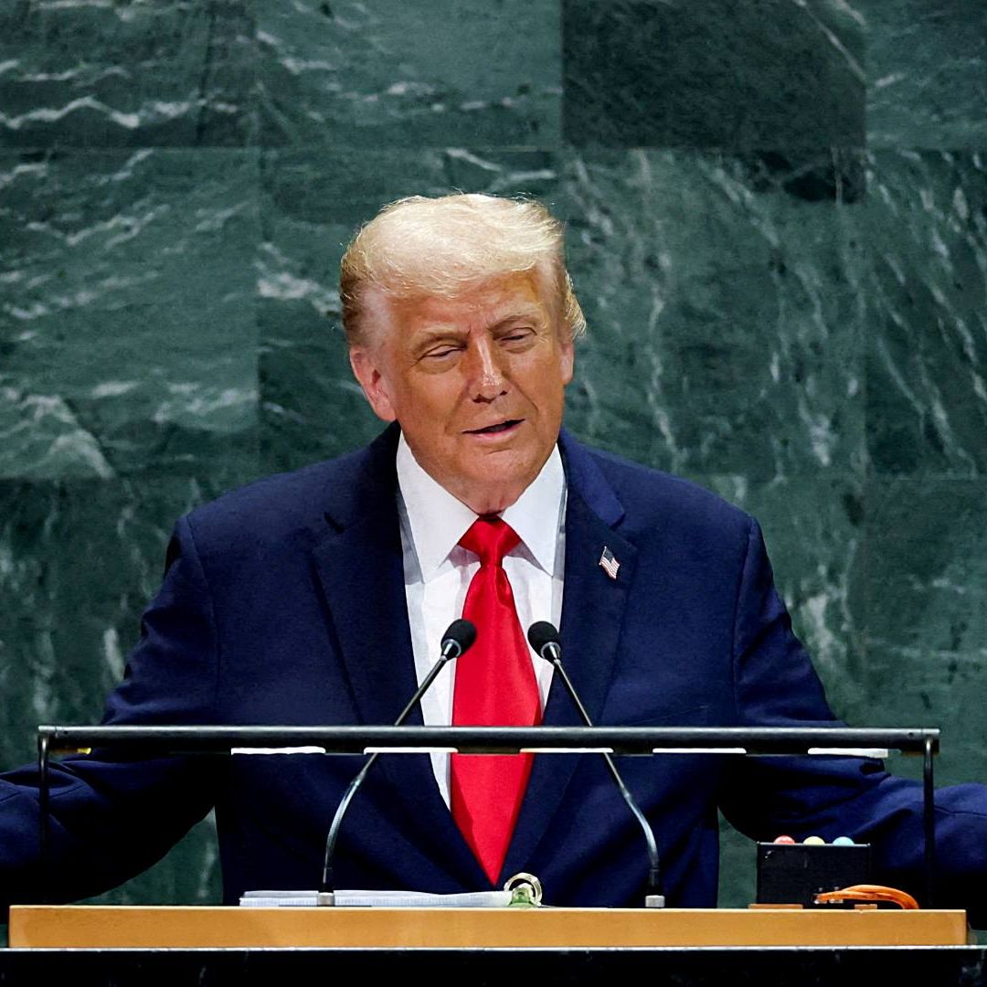 Donald Trump durante asamblea de la ONU en Nueva York, en septiembre 2025. Foto: Reuters | Archivo
