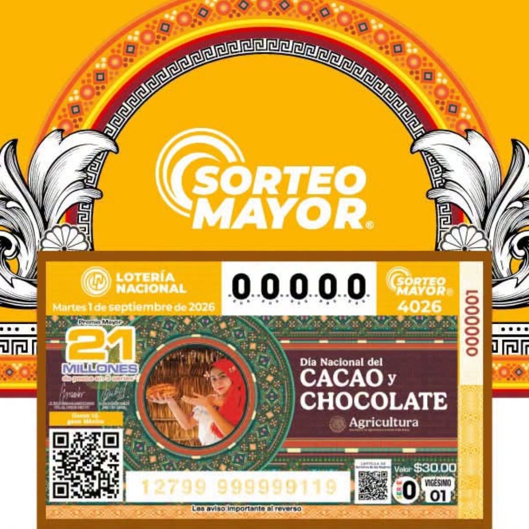 Checa Dónde Cayó el Premio Mayor de Lotería Nacional 1 de septiembre de 2026 del Sorteo 4026