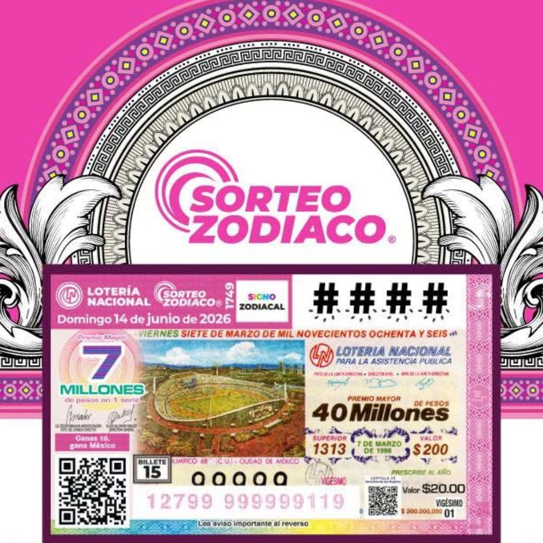 Checa Dónde Cayó el Premio Mayor de Lotería Nacional del 14 de Junio 2026