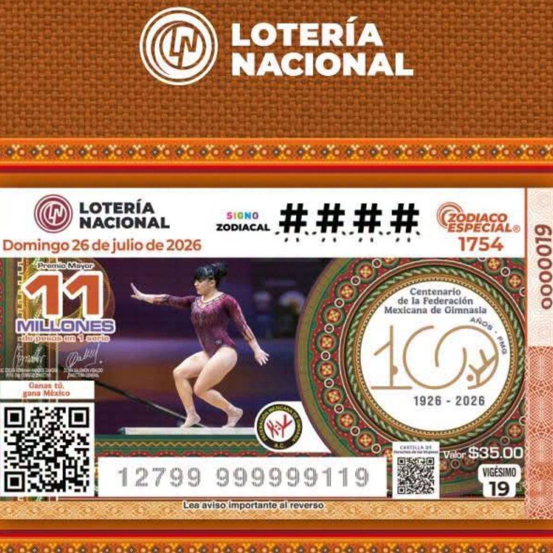Checa Dónde Cayó Premio Mayor de la Lotería Nacional por Sorteo Zodiaco Especial 1754