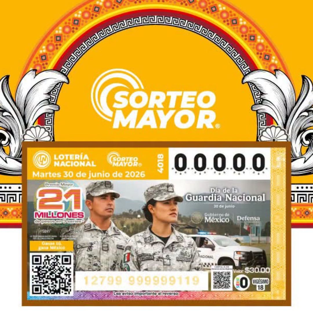 Checa Dónde Cayó el Premio Mayor de Lotería Nacional 30 de Junio 2026 del Sorteo 4018