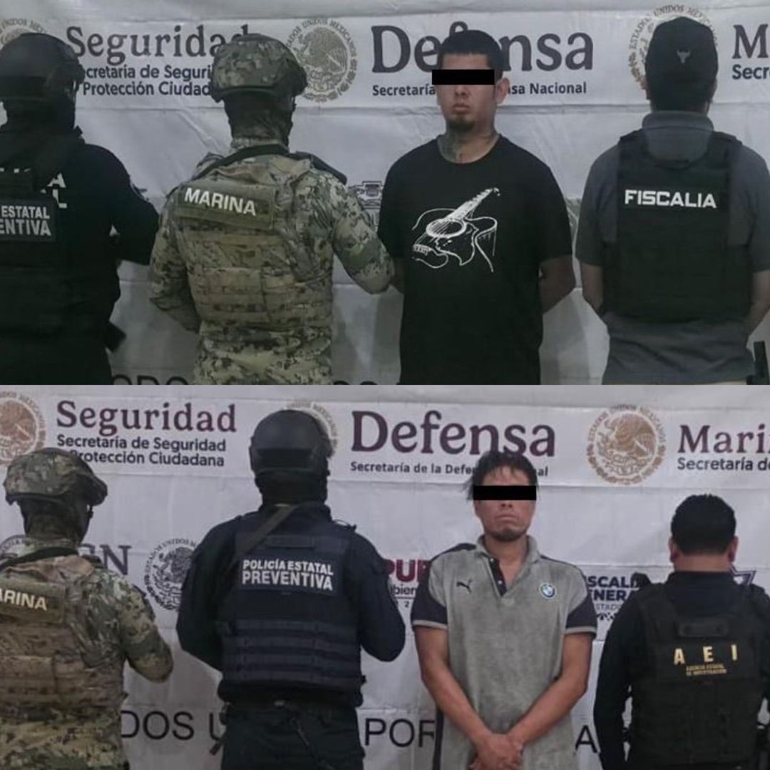 Dos hombres detenidos tras el ataque armado registrado el pasado 27 de abril en Plaza Adagio de Sonata.