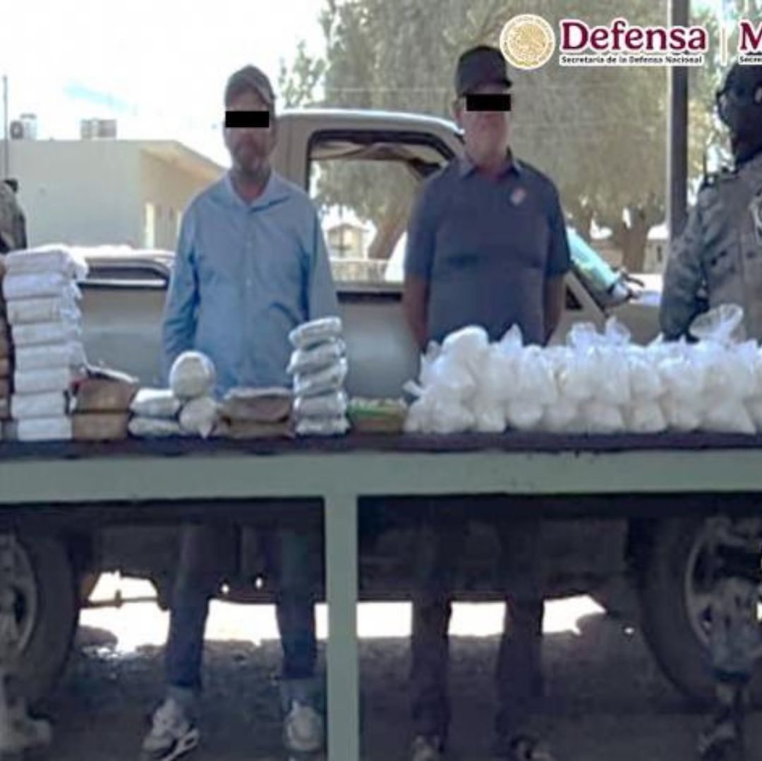 Detenidos por aseguramiento de droga en Sonora y Baja California