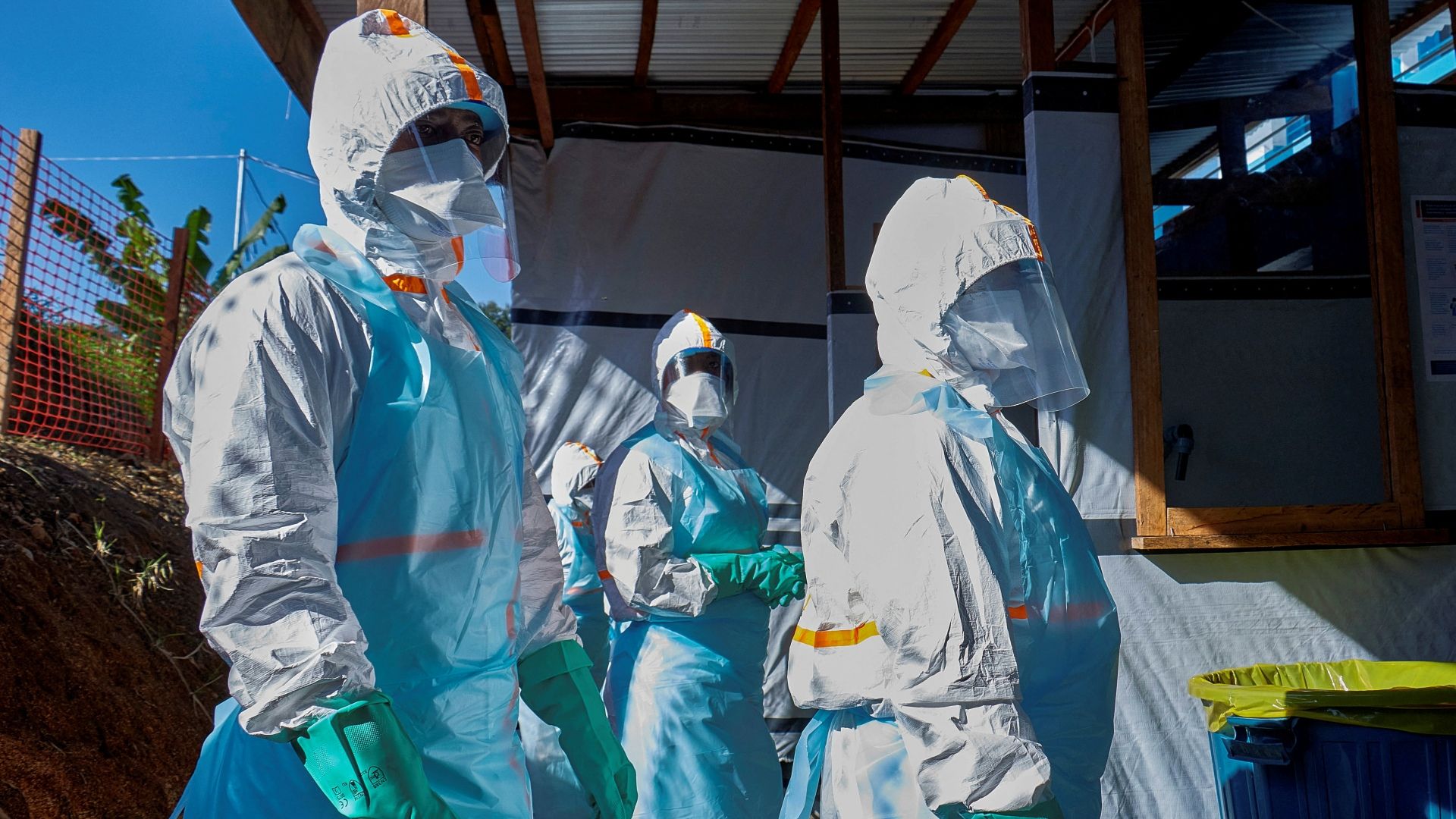 Casos confirmados de ébola en África