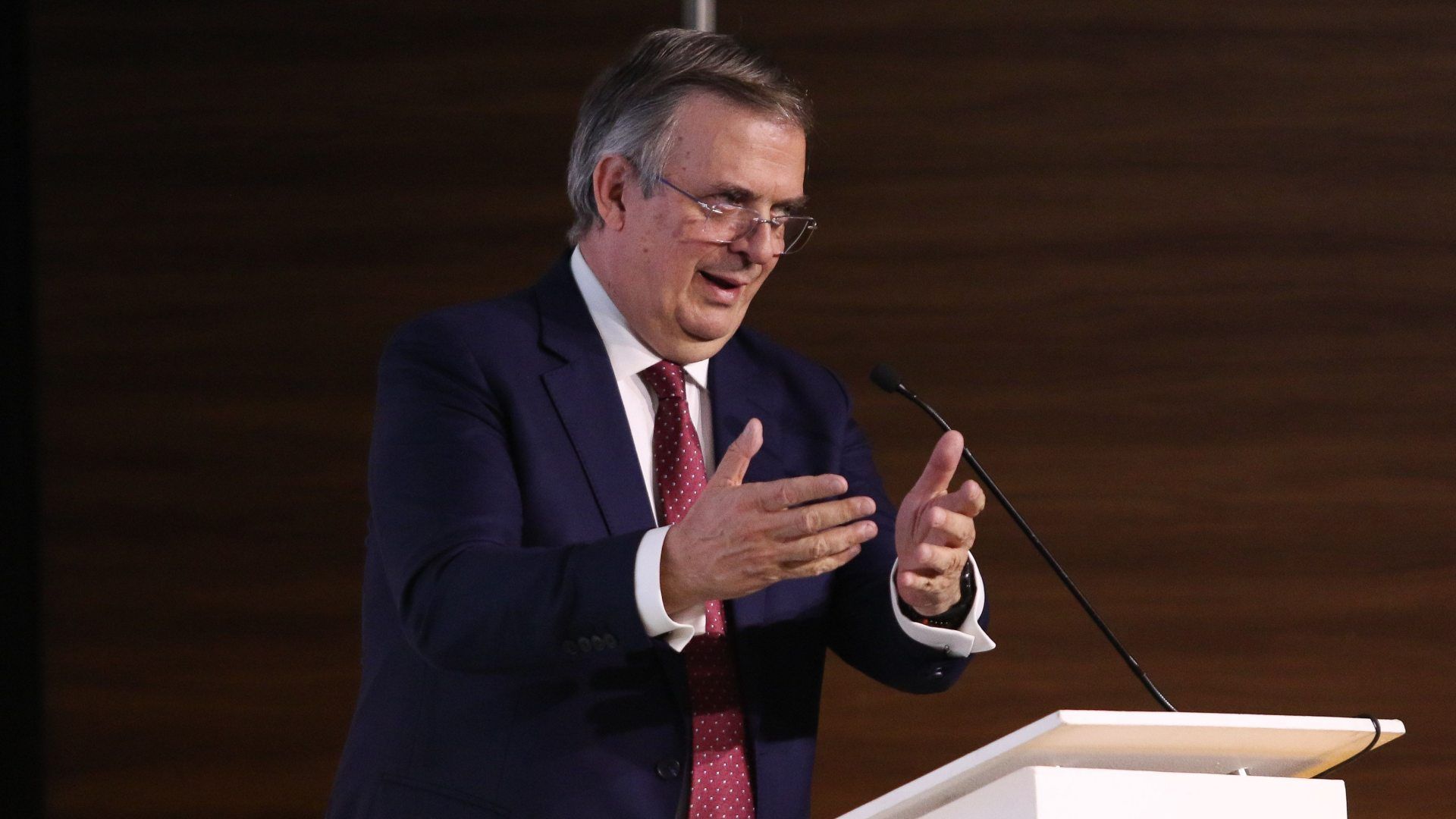 Marcelo Ebrard, secretario de Economía, en el IX Congreso Iberoamericano CEAPI en mayo 2026