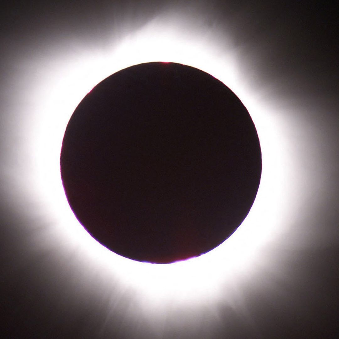 Halo de un eclipse solar.