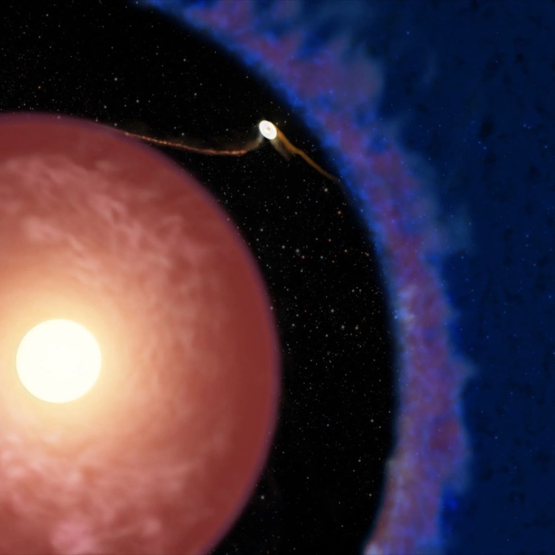 Ilustración artística de Elias 2-24b, el exoplaneta más joven conocido