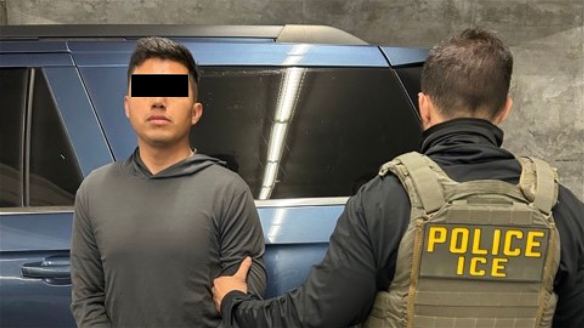 Enrique “N”, detenido por ICE