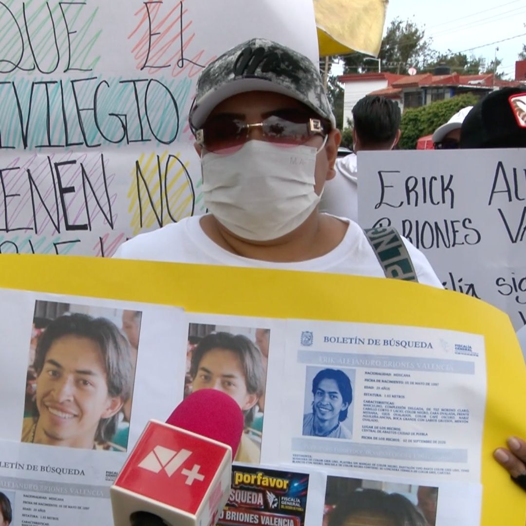 Erik Alejandro desaparecido en Puebla.