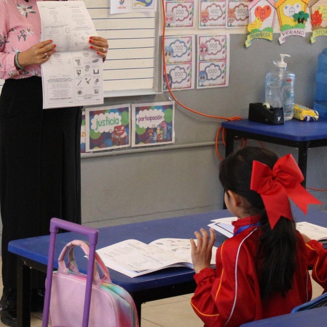 Escuela pública en Chihuahua