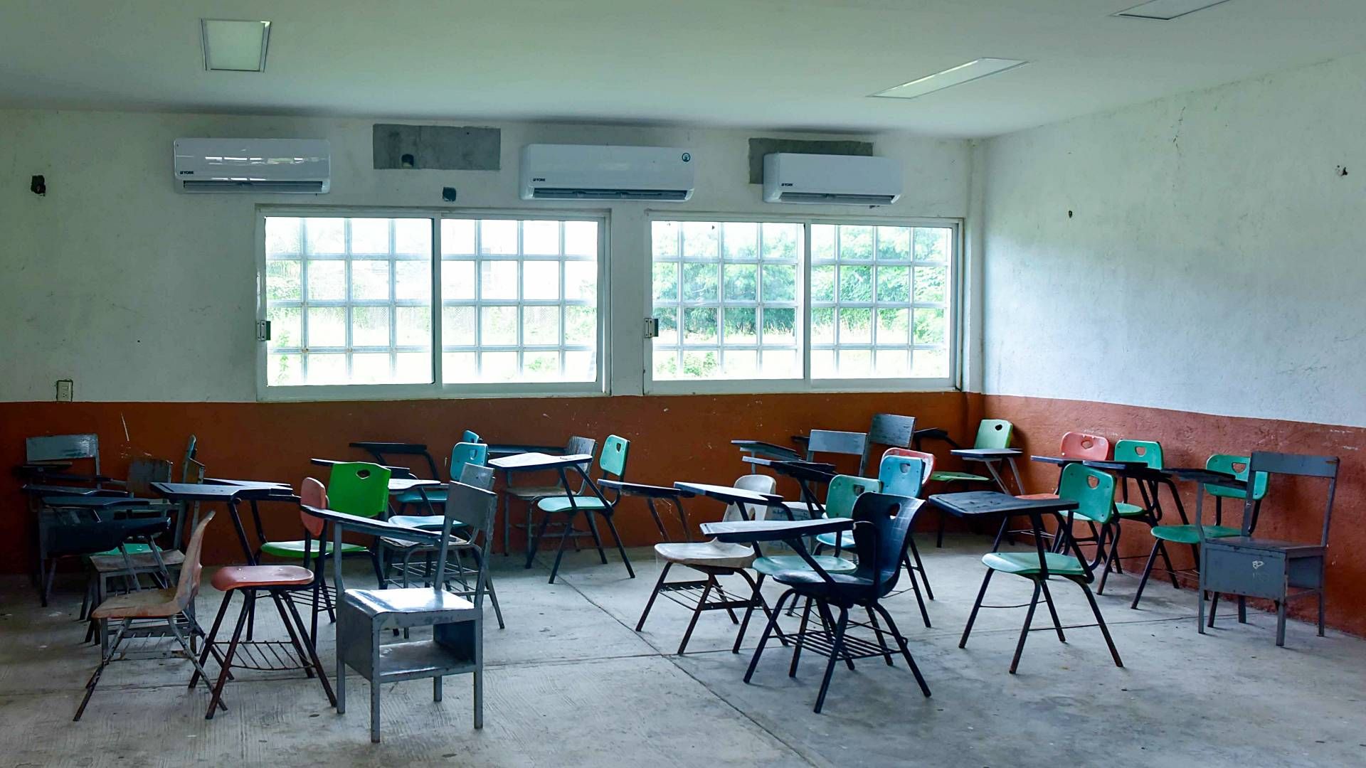 Escuelas sin clases en Guerrero en septiembre 2025. Foto: Cuartoscuro | Archivo