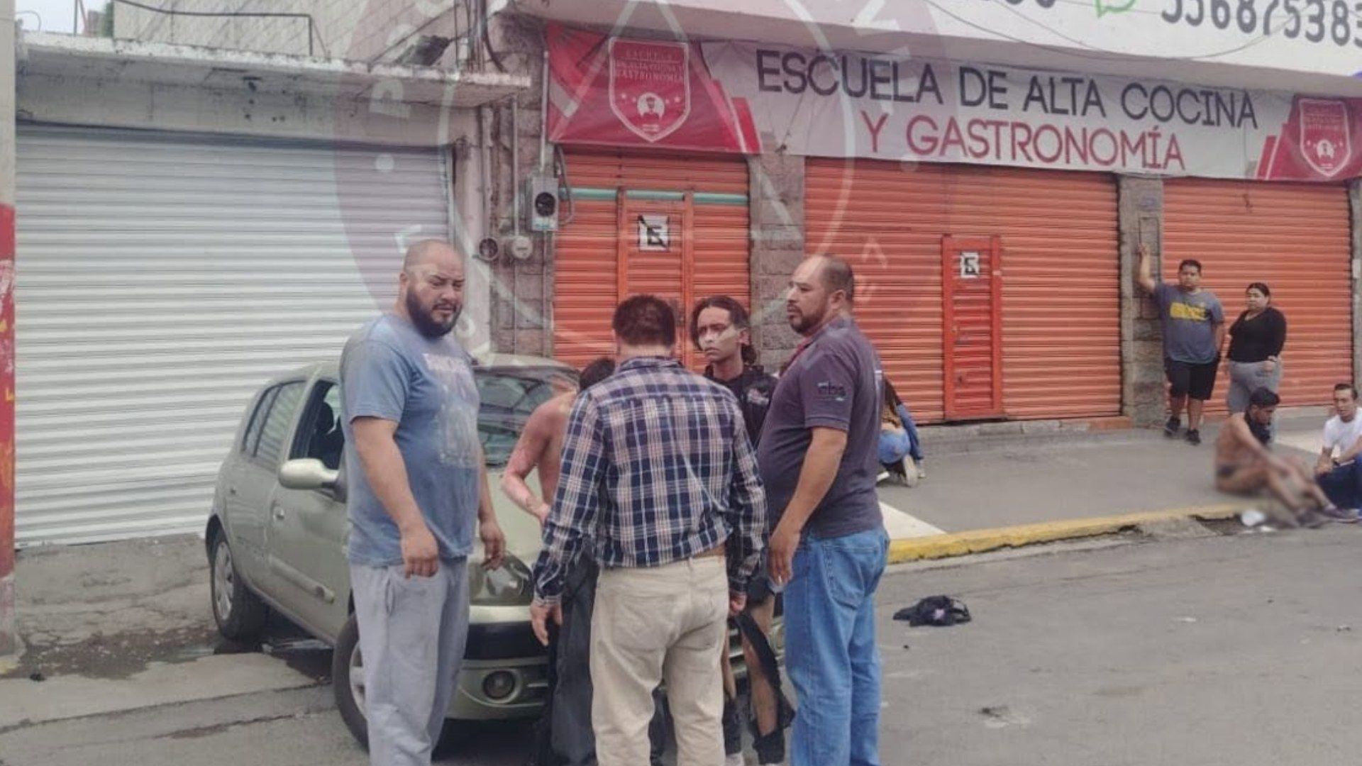 Explosión por Tanque de Gas en Taquería Deja 6 Lesionados. Foto:  Los Reyes La Paz