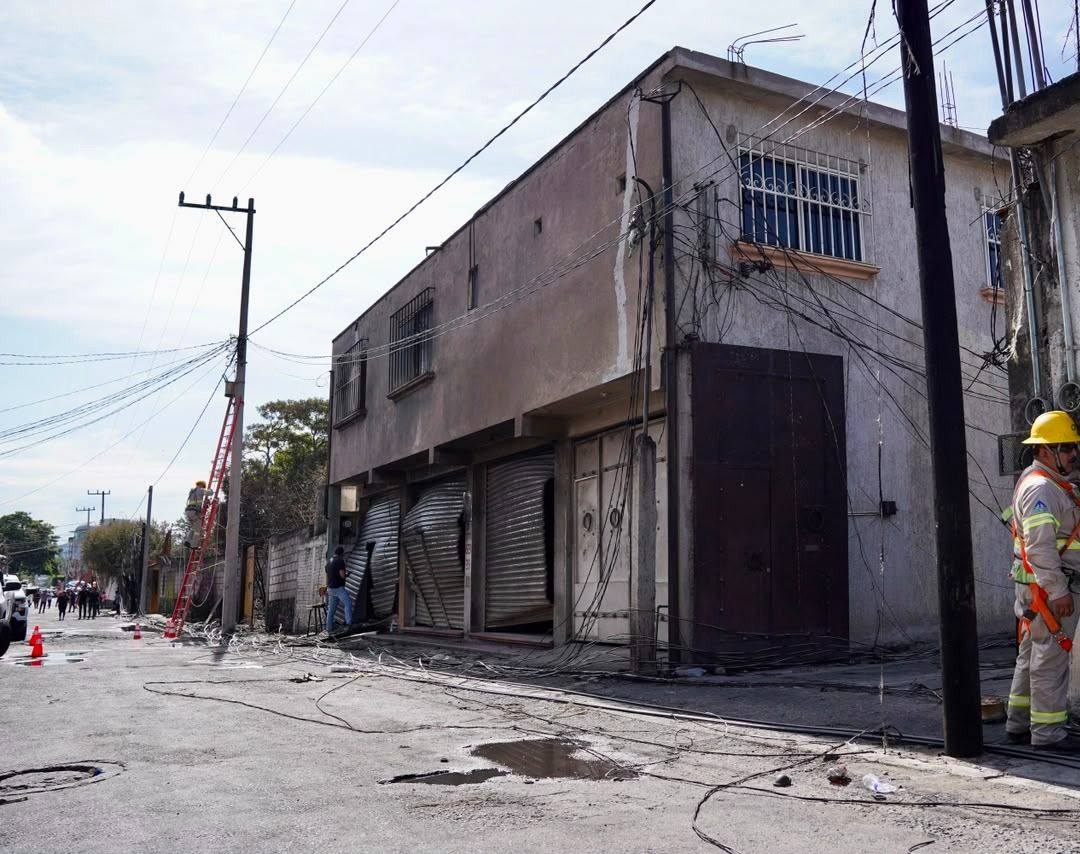 Zona afectada por explosión en Cuernavaca tras accidente de pipa, el 7 de agosto 2026.