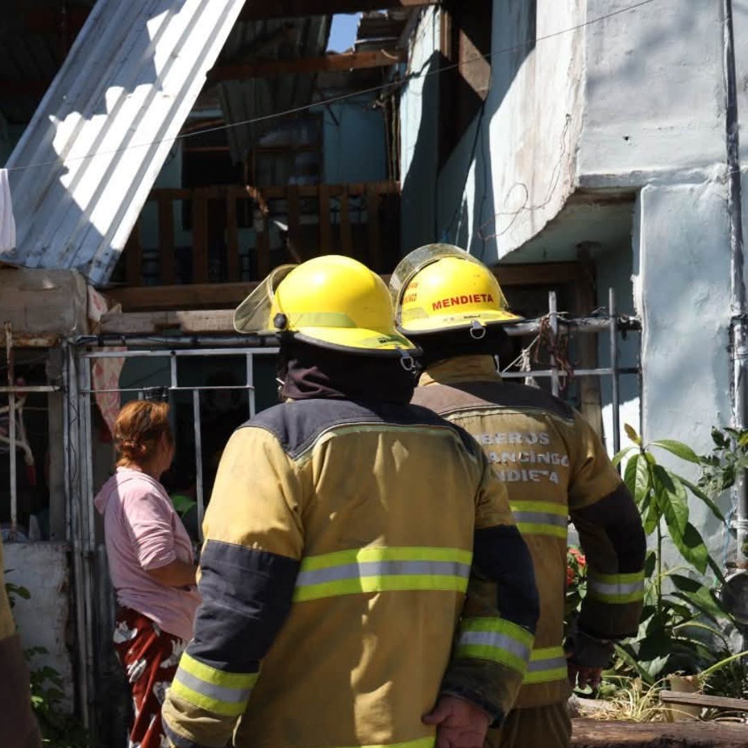 Explosión de tanque de gas en Cuautlancingo, Puebla.