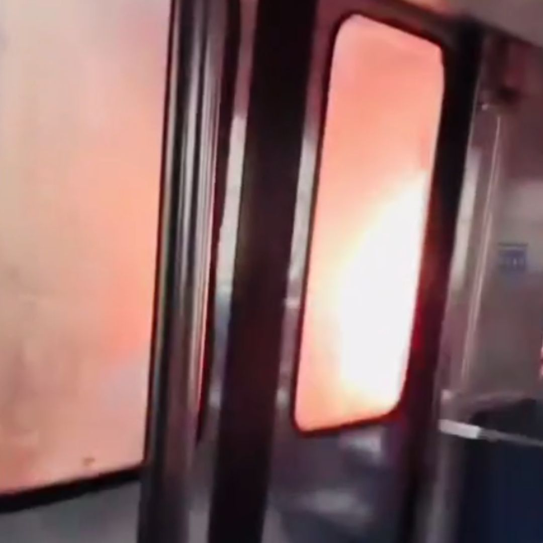 La explosión puso en alerta a los usuarios de la Línea A del Metro CDMX