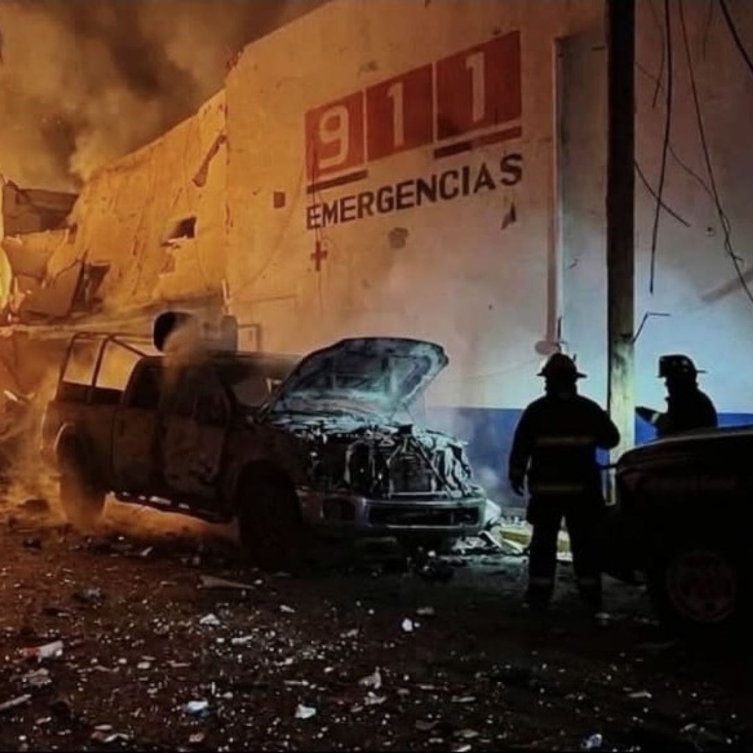 Bomberos atienden explosión en Ojocaliente, Zacatecas, el 20 de agosto 2026.