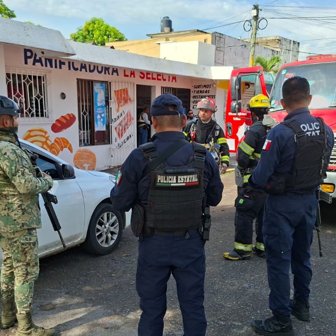 Explota panadería en la colonia Playa Linda en Veracruz