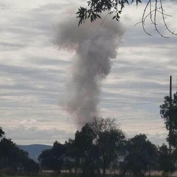 Explosión en San Miguel Zacaola provoca alarma en Santo Tomás Hueyotlipan, Puebla.