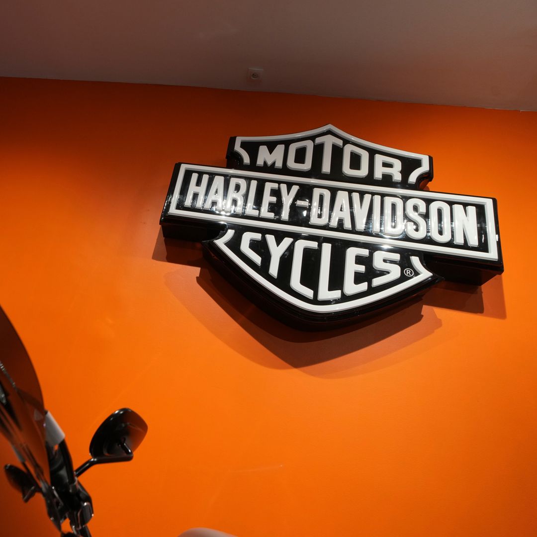 Tienda de Harley-Davidson en París, Francia, el 12 de mayo 2025.