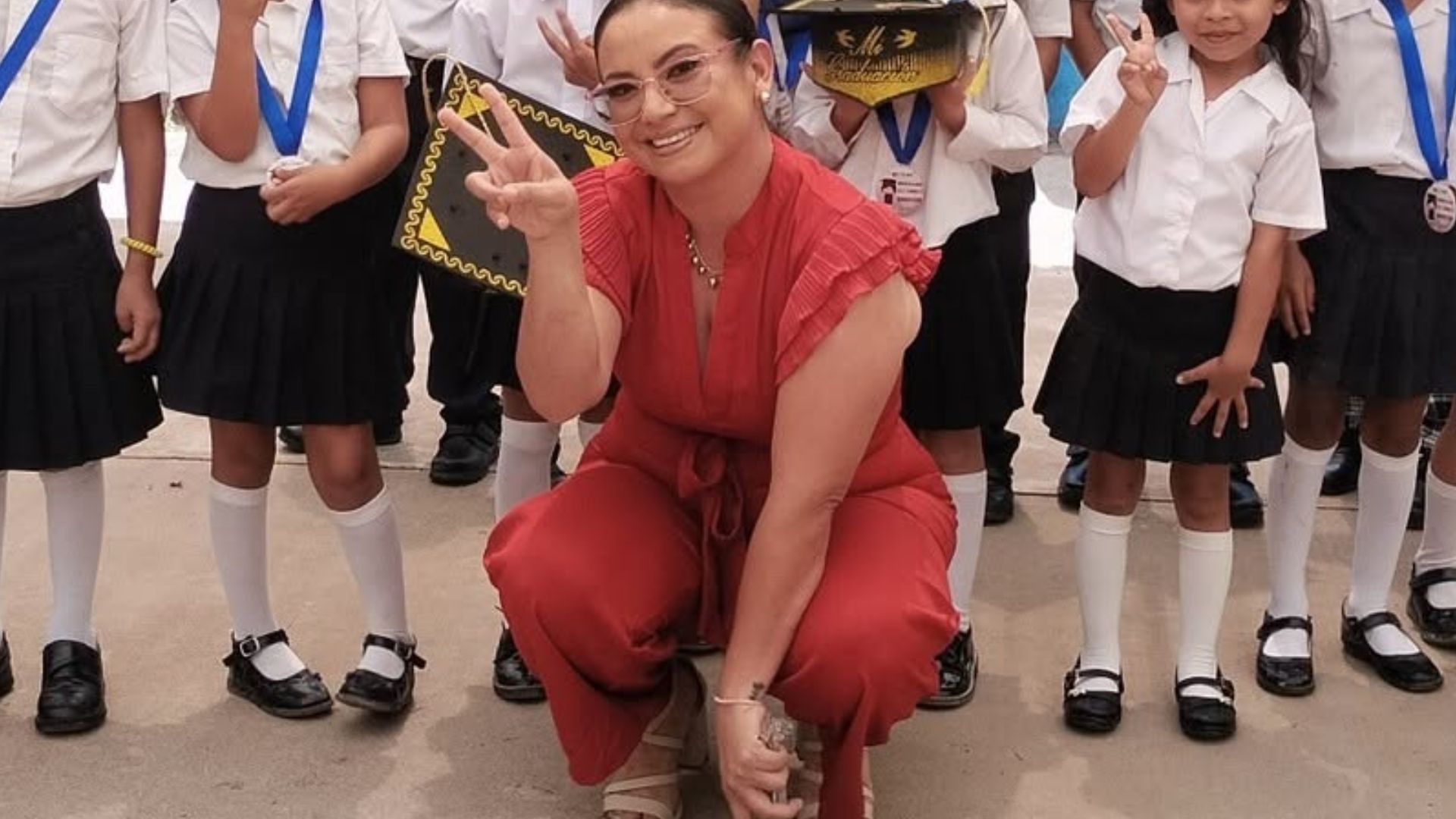 La maestra Fátima Guadalupe. Foto: Redes sociales