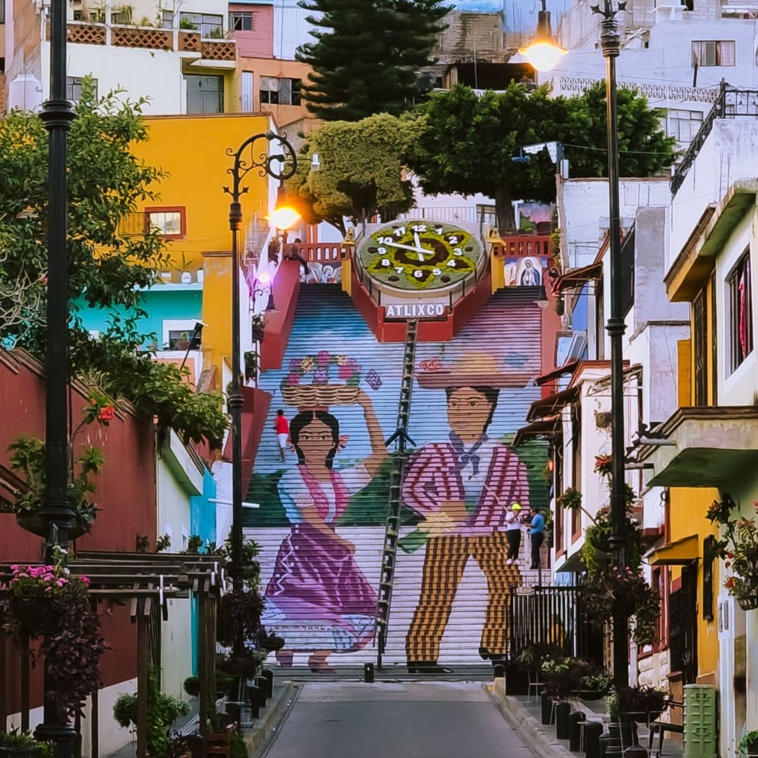 Atlixco de Las Flores en Puebla.