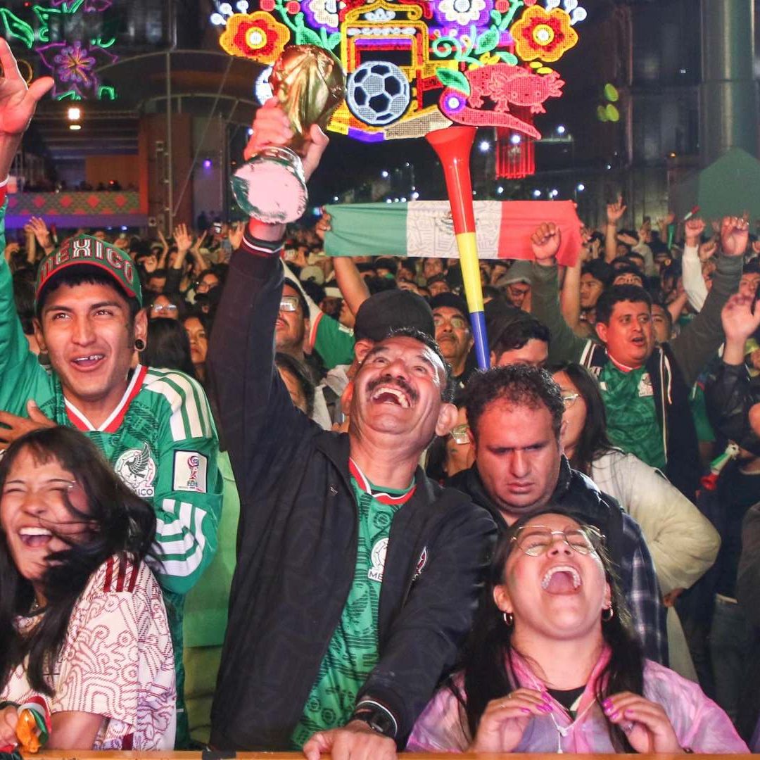 Festejos de la afición durante partido México vs Ecuador en el Mundial 2026. Foto: Cuartoscuro | Archivo