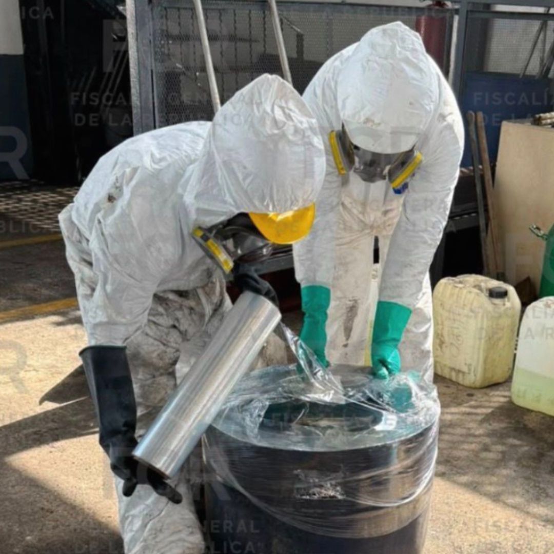 FGR destruyen más de nueve toneladas de sustancias nocivas.