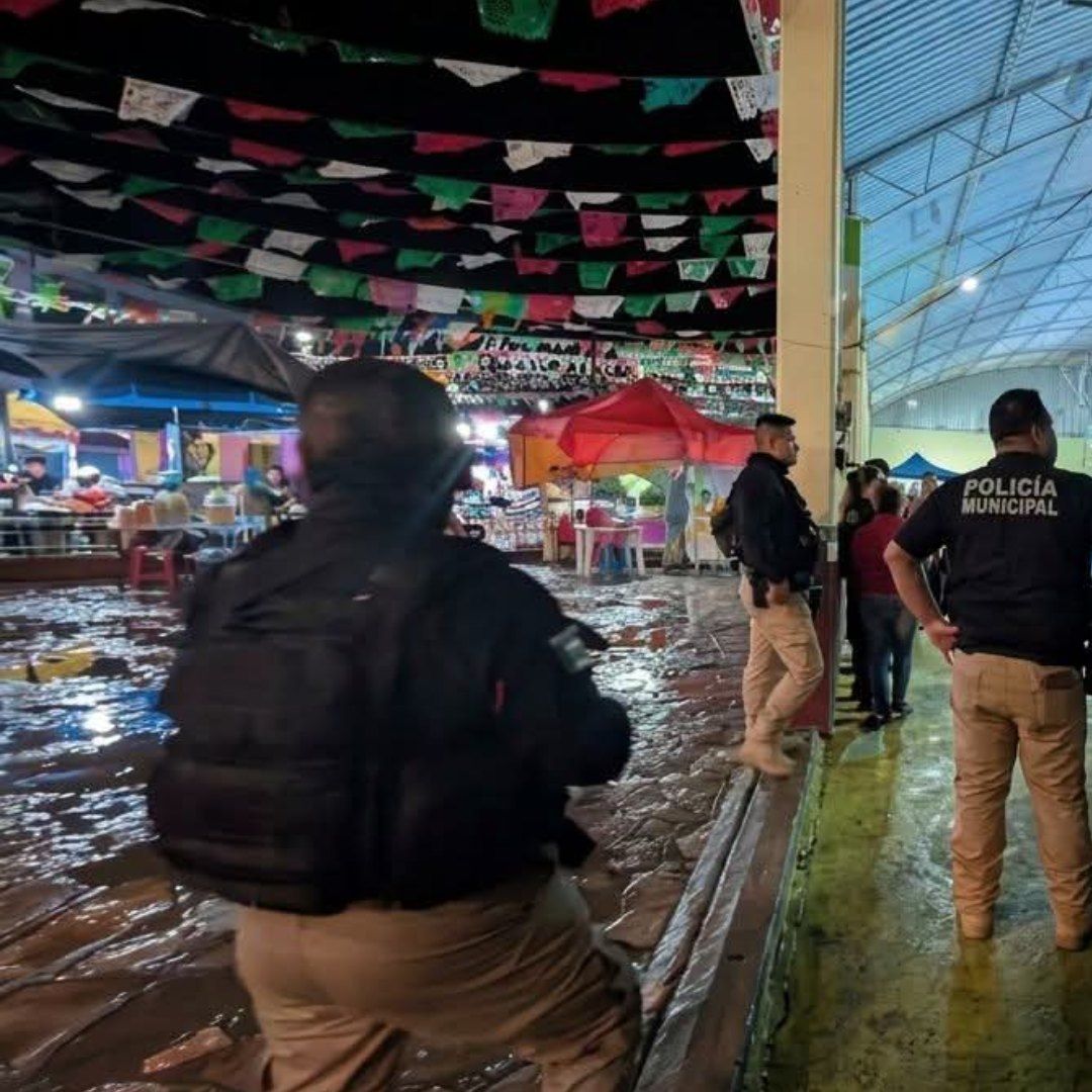 Disparos en fiesta patronal en Chumatlán