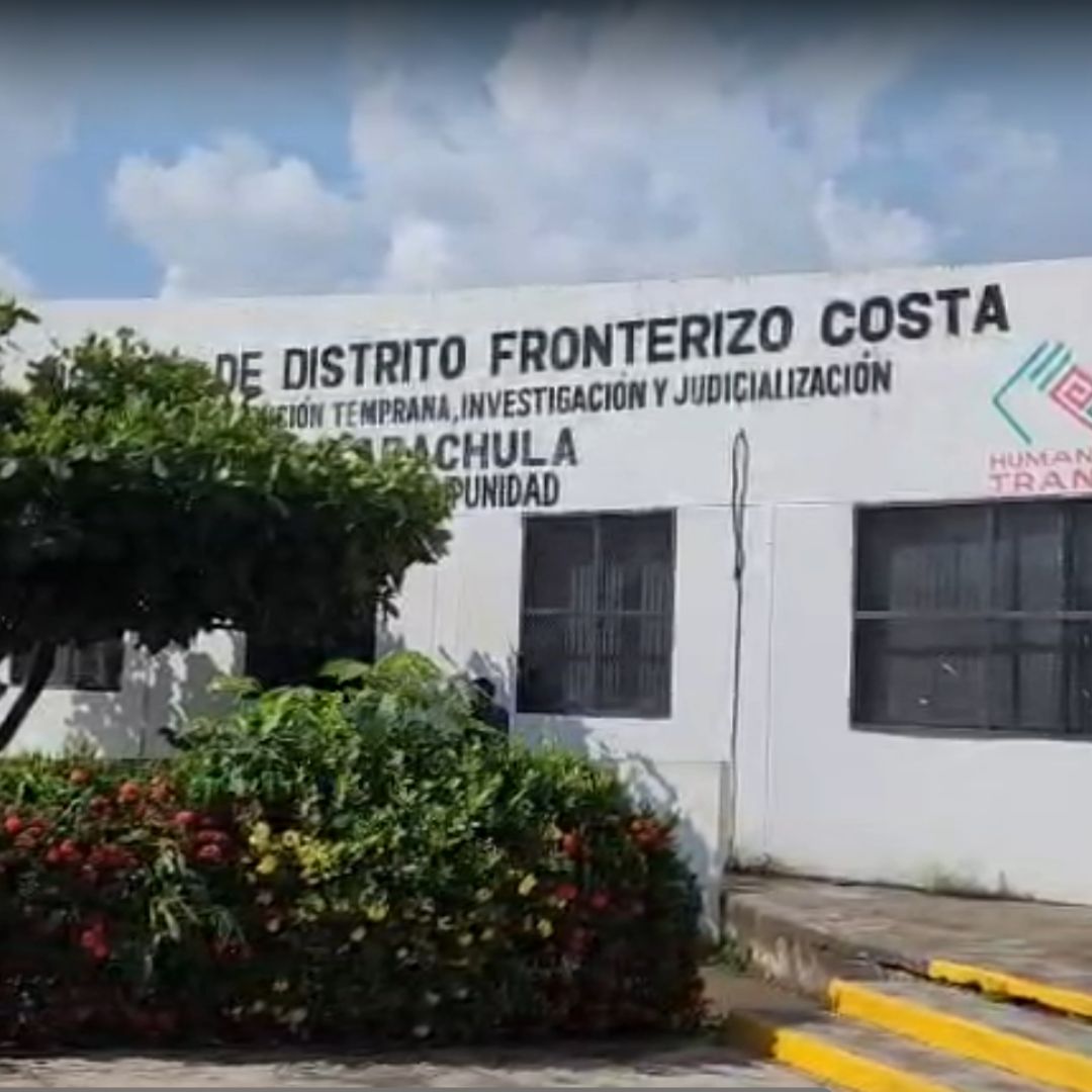 Sede de la Fiscalía de Chiapas en Tapachula