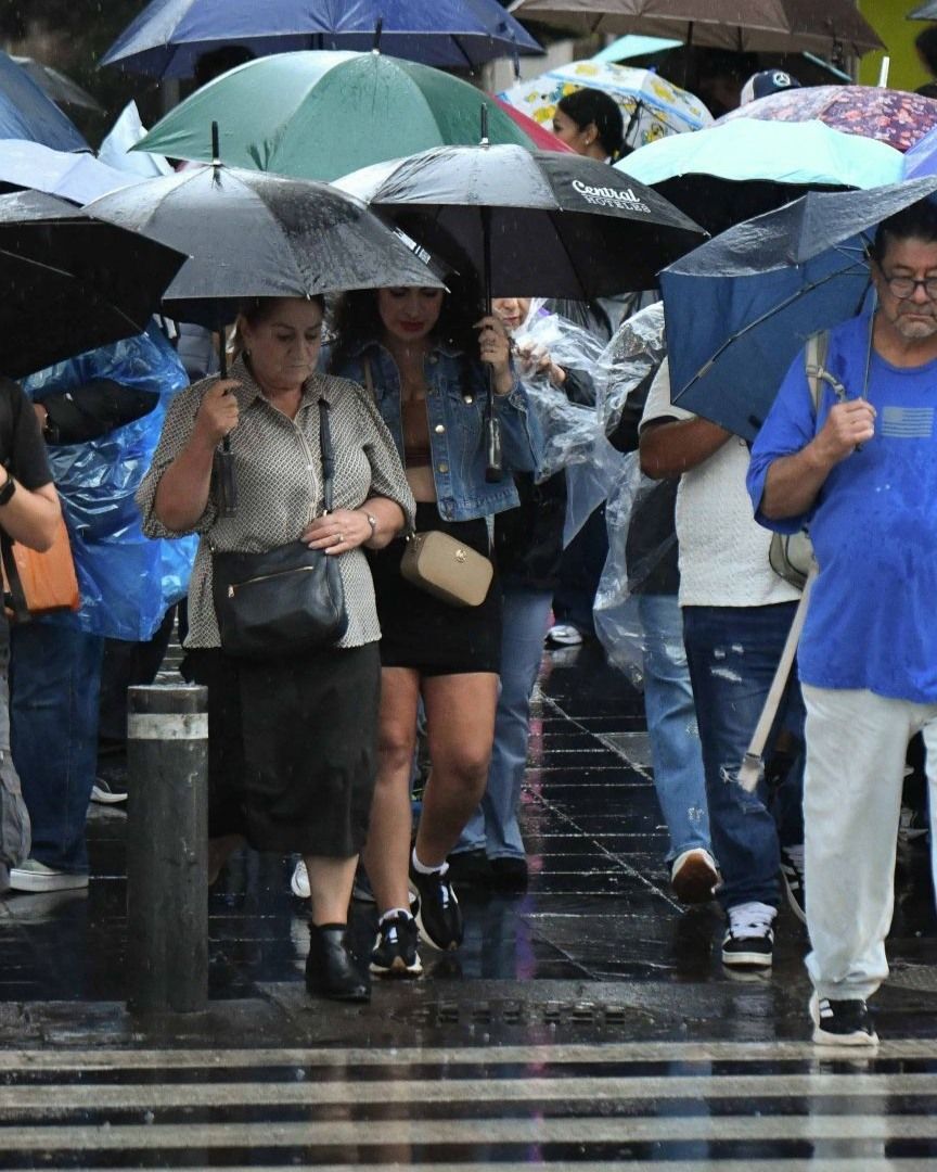 Lluvias en CDMX.