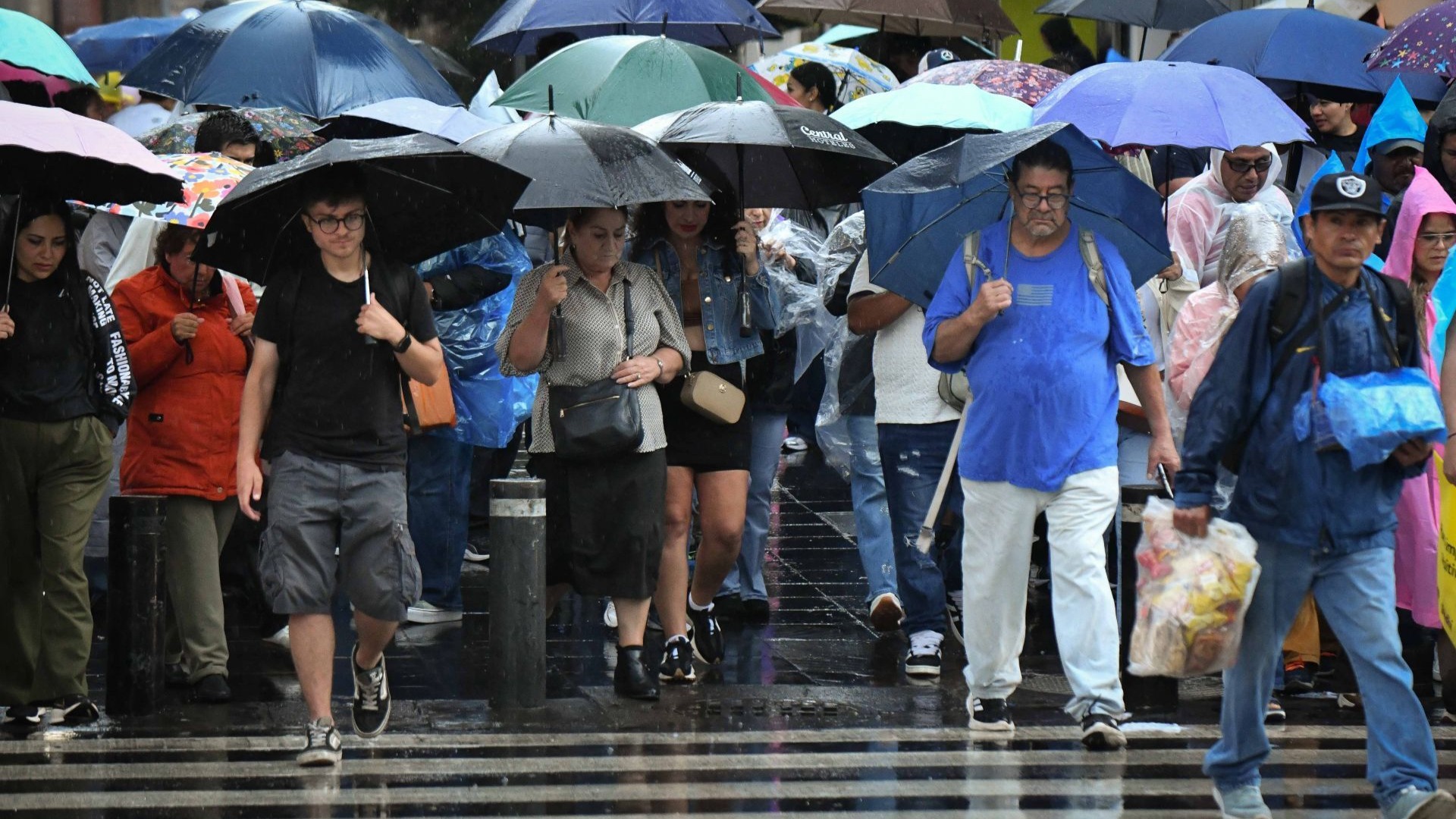 Lluvias en CDMX.