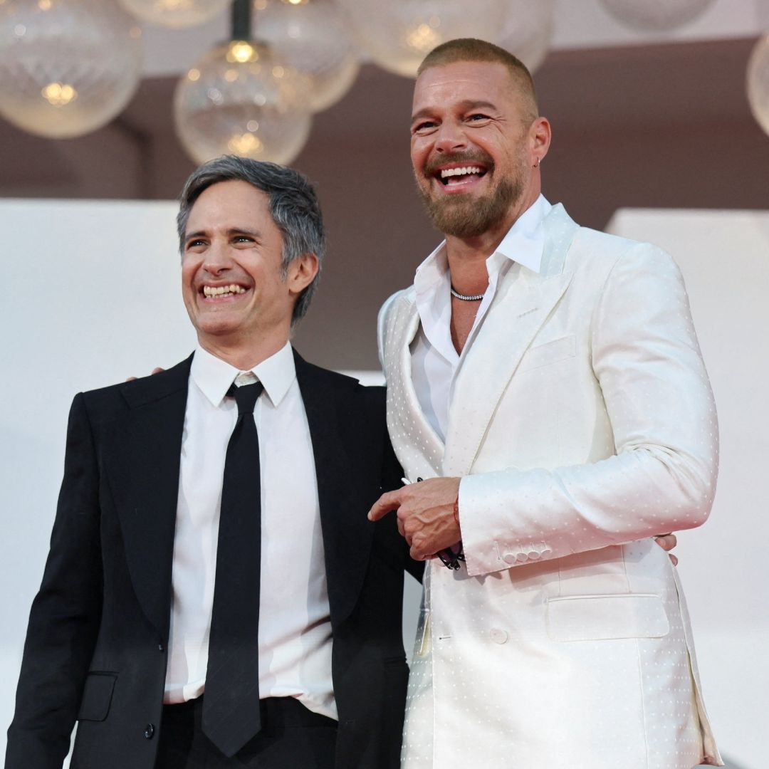 Gael García y Ricky Martin
