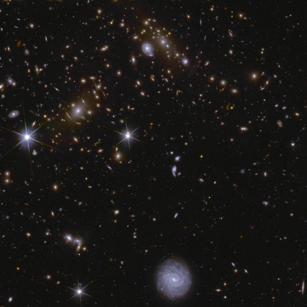 Galaxias captadas por observatorio Euclid