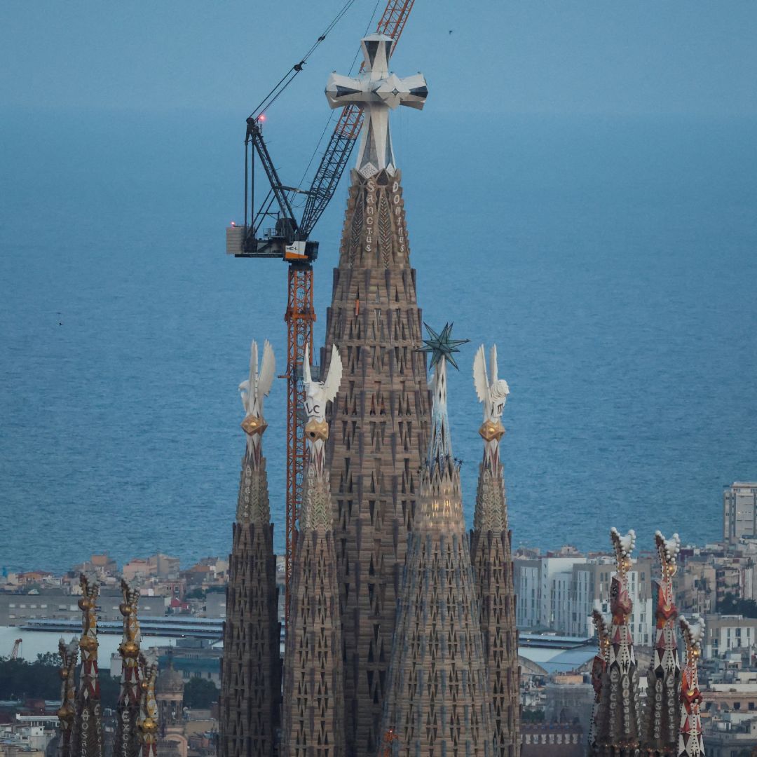 Torre de Jesús de la Basílica de la Sagrada Familia