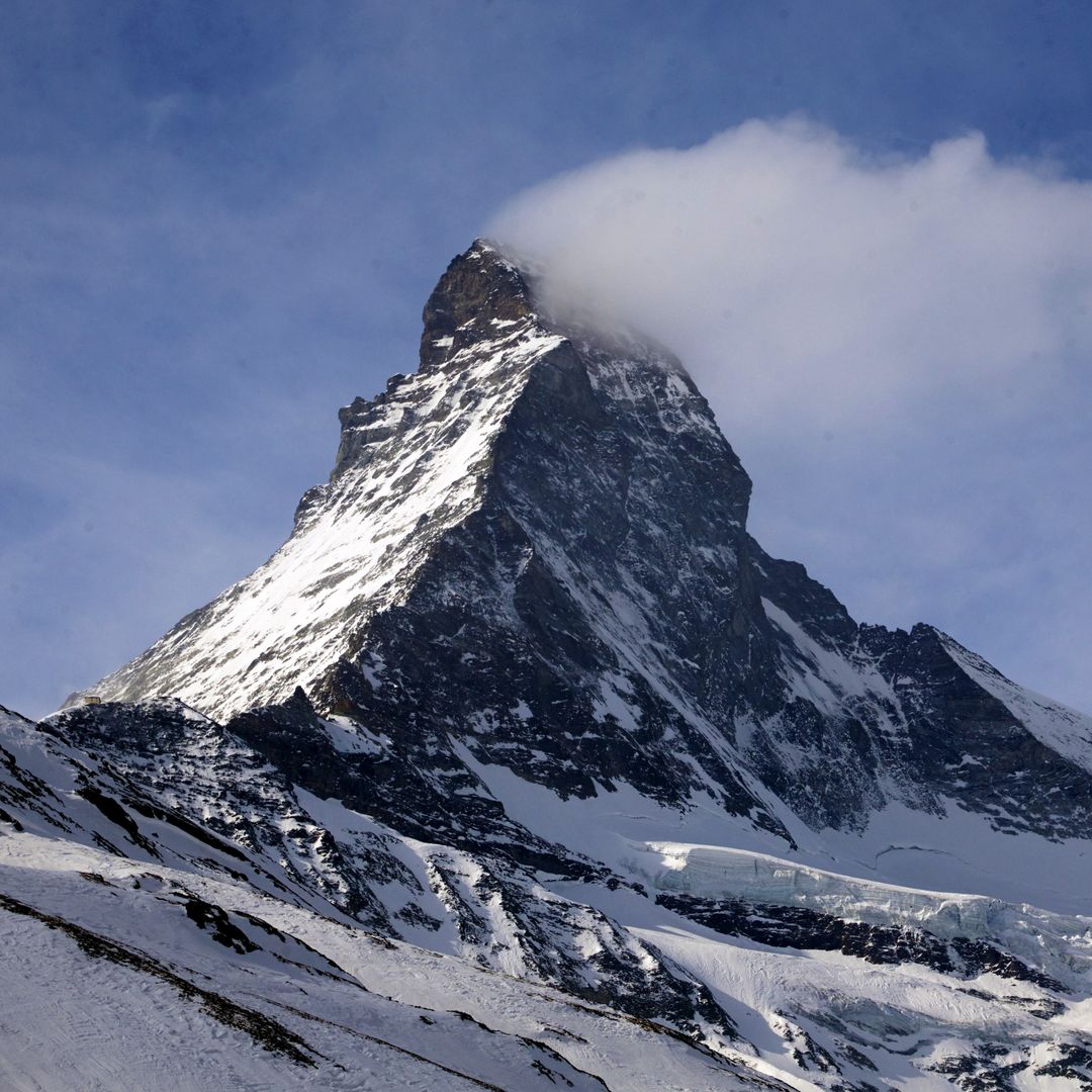 Monte Cervino, en los Alpes suizos.