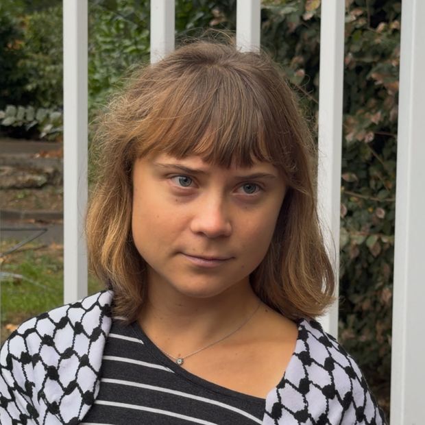 Greta Thunberg, activista ecologista sueca, llegó a Francia para participar en la movilización estudiantil