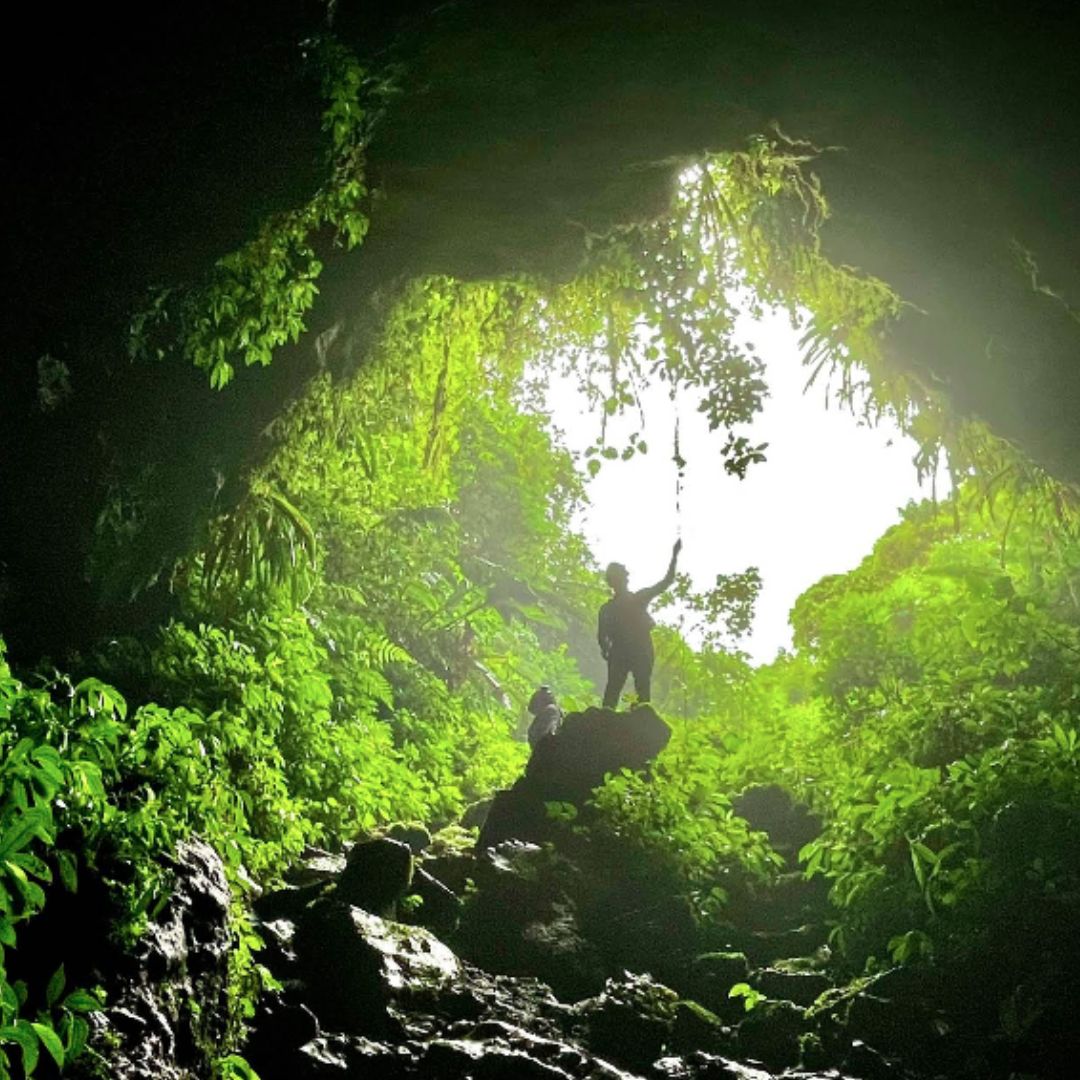 Así es la Gruta de Chichicazapan en Cuetzalan, Puebla, donde se extravió una familia de turistas
