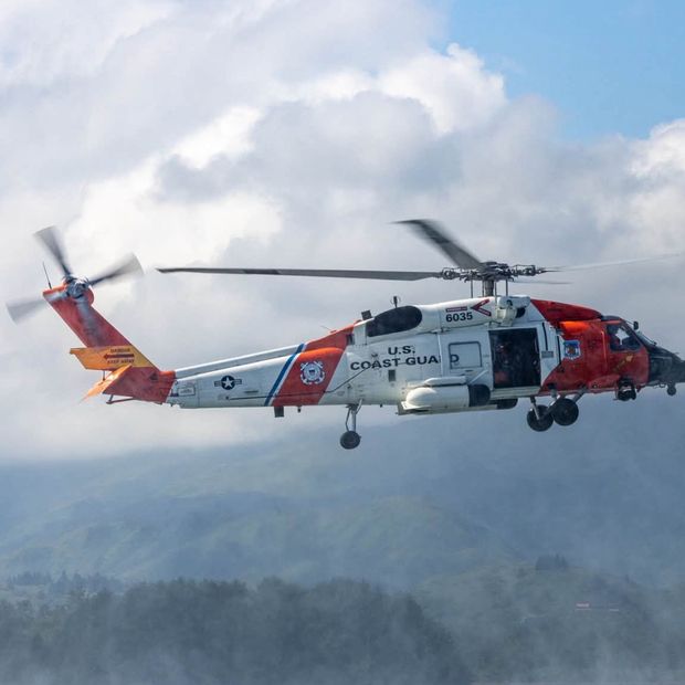 Helicóptero de la Guardia Costera de EUA.