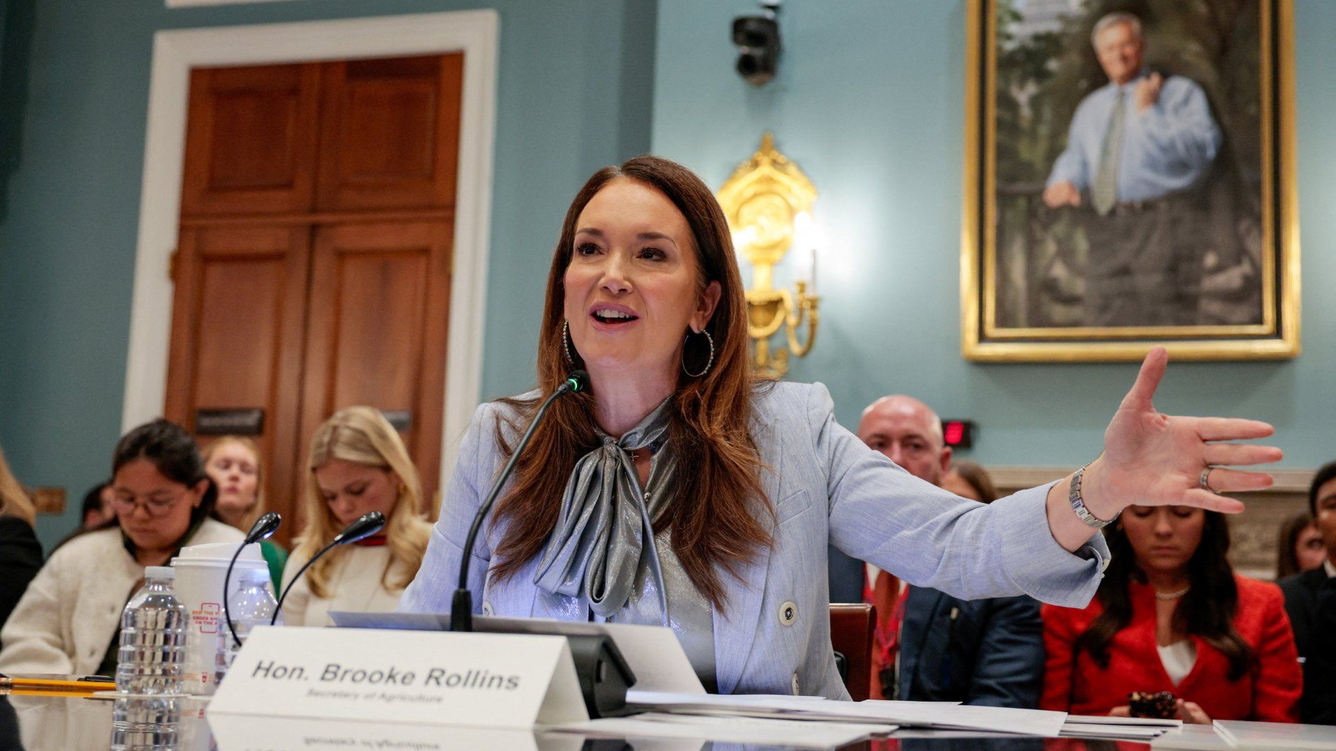 Comparecencia de la secretaria de Agricultura de EUA, Brooke Rollins