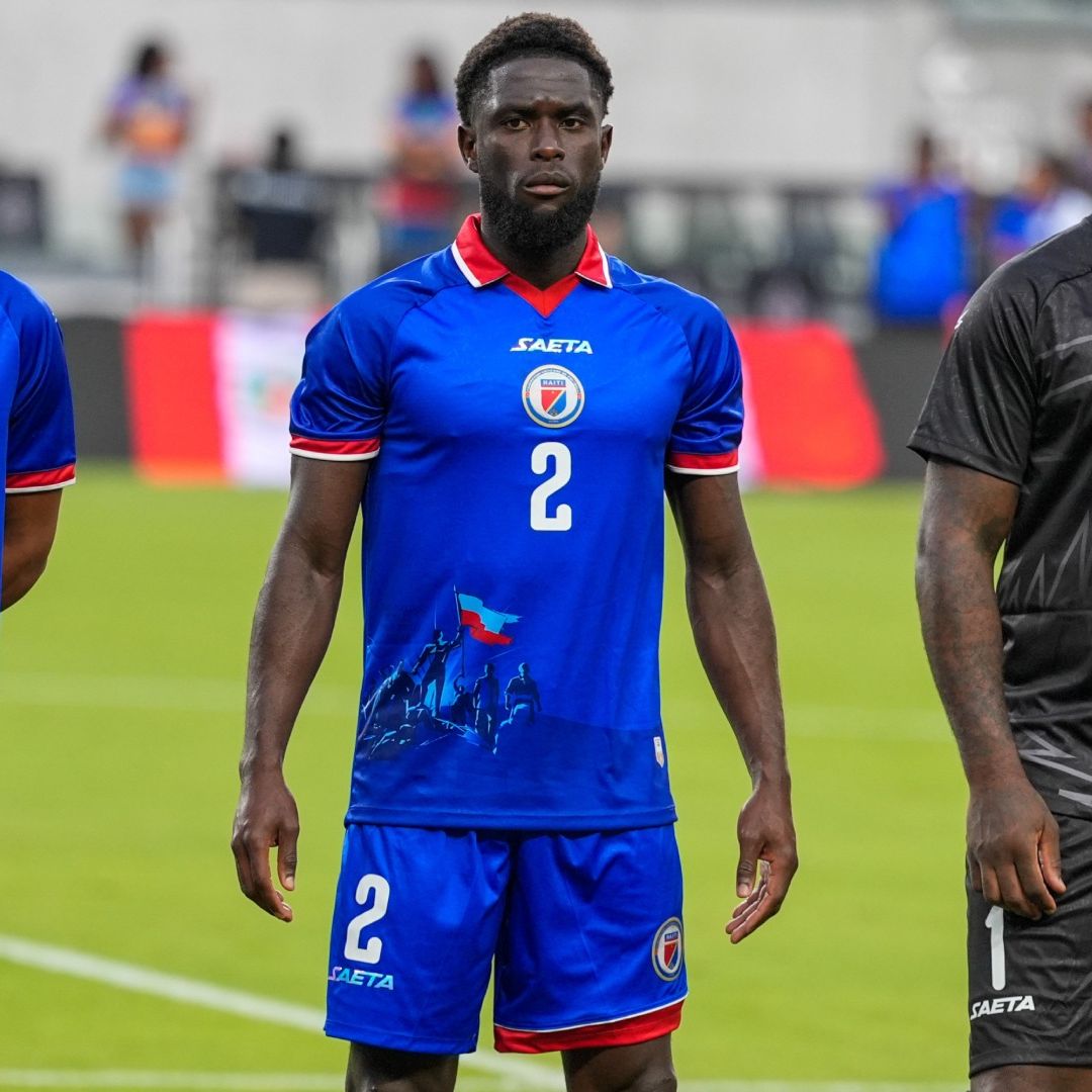 La camiseta de Haití ha incomodado a la FIFA antes del inicio de la Copa del Mundo.