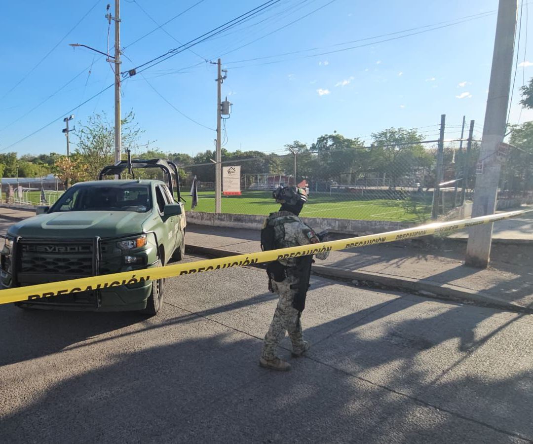 Ejército Mexicano acordona zona por hallazgo de restos humanos en Culiacán