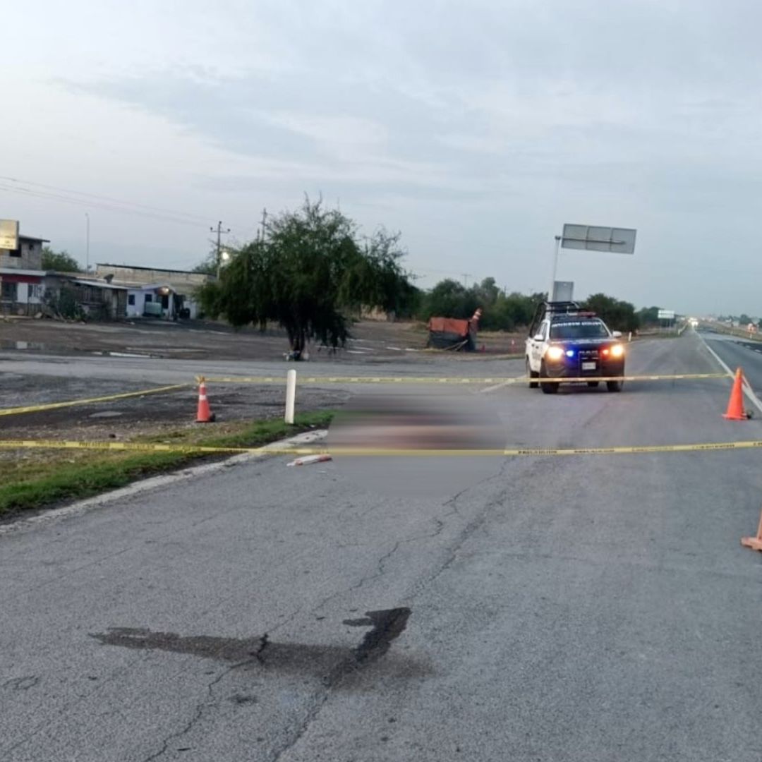 Restos humanos en carretera Matehuala-Saltillo
