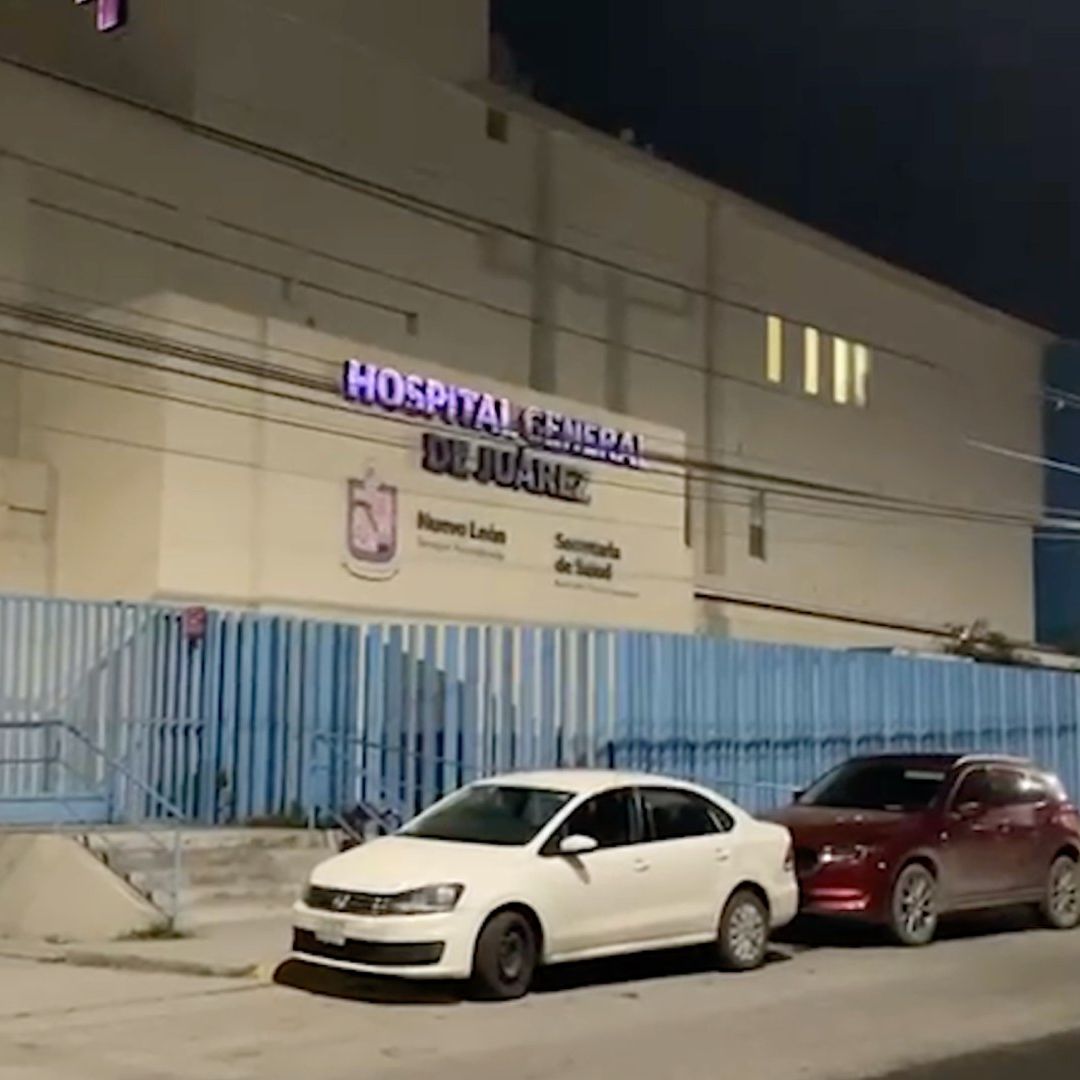 Hombre herido es trasladado al Hospital General de Juárez