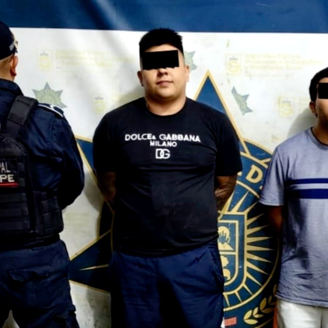 Hermanos detenidos con armas y droga en Guadalupe