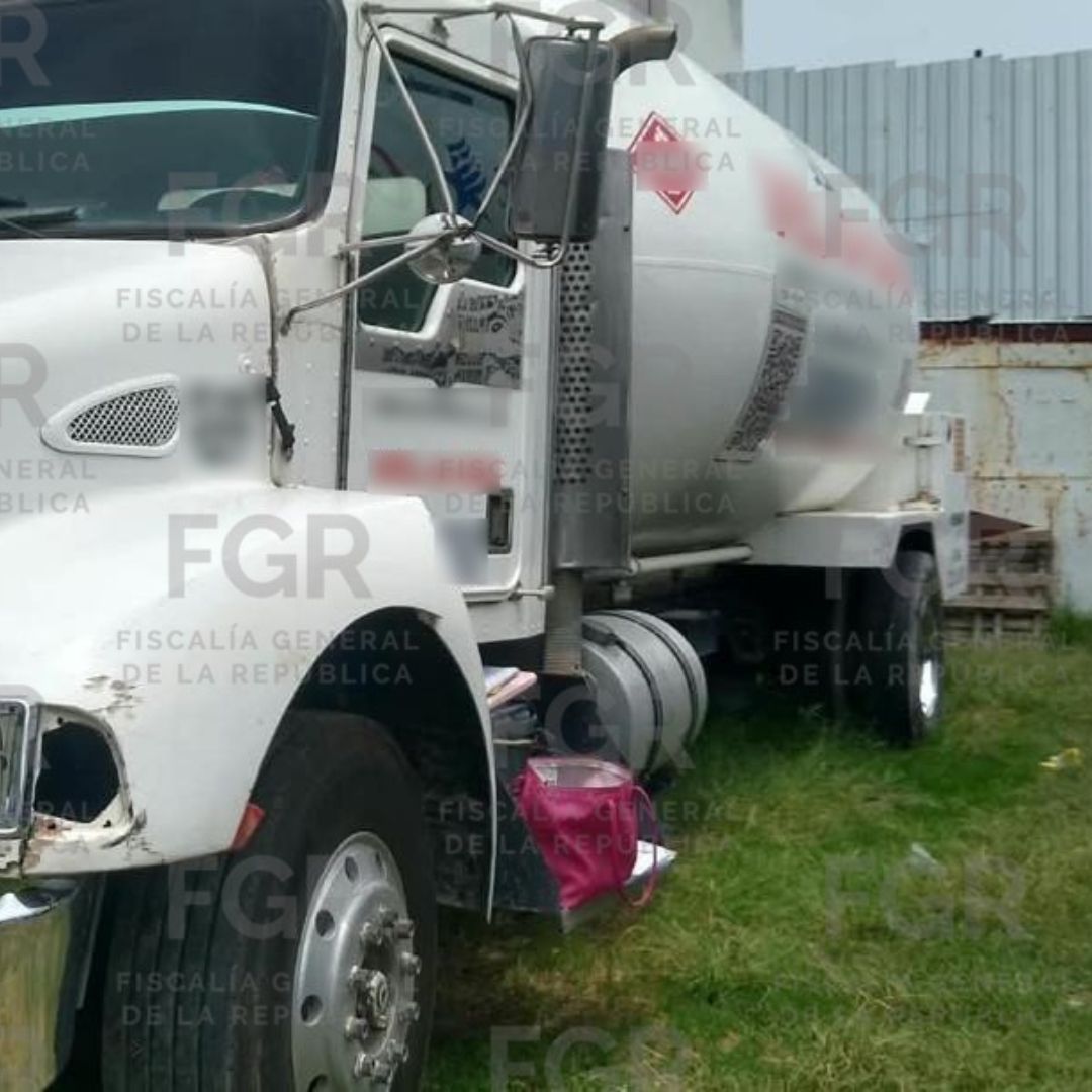 Asegurados 19 Mil Litros Hidrocarburo Gas LP Cateo Inmueble San Andrés Cholula Puebla