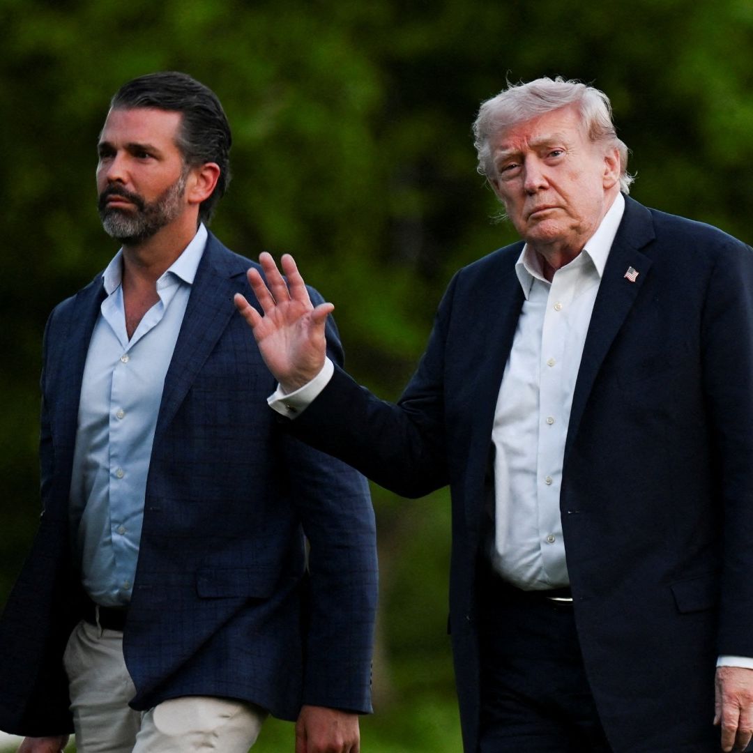 Donald Trump Jr., hijo del presidente de Estados Unidos de América (EUA), Donald Trump